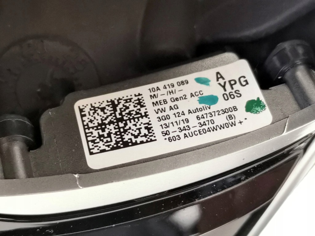 фото №11, Повітропровід шкіра мультифункція vw id.3 10a419089 ypg org