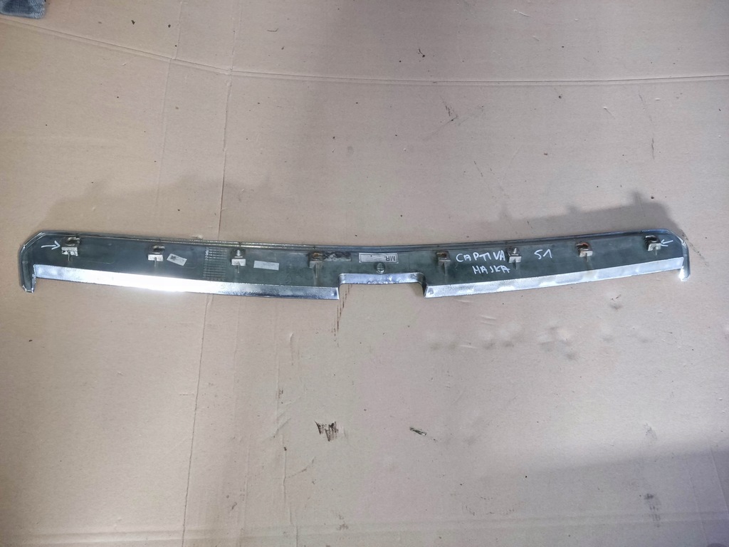 фото №7, Решітка радіатора хром капот chevrolet captiva i 06-10