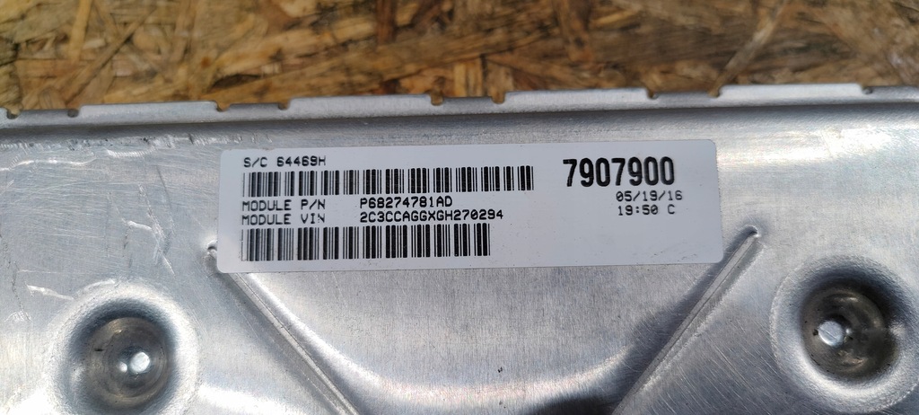 фото №7, Блок керування бортовий комп'ютер двигуна charger chrysler 300