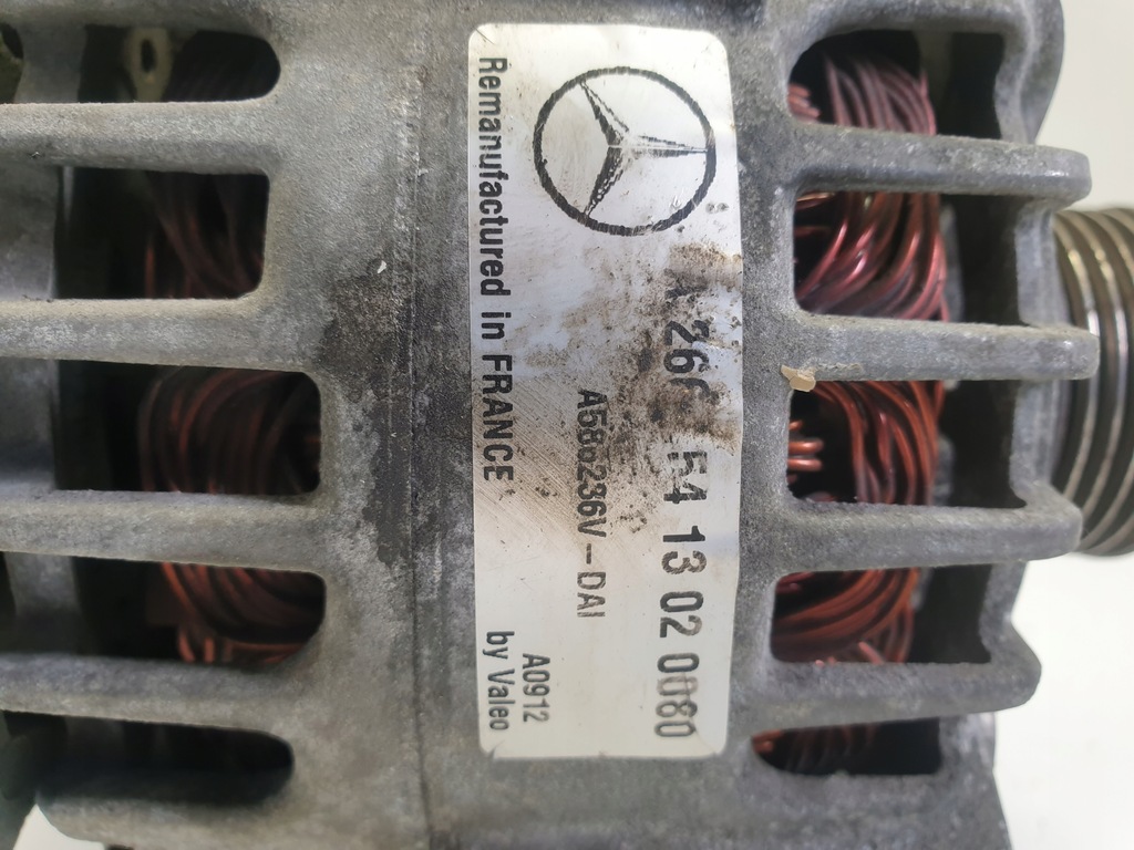 фото №9, Mercedes w245 2.0 8v генератор a2661541302