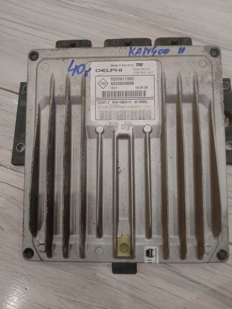 Купити Бортовий комп'ютер блок керування renault kangoo iii 8200909666 8200911560