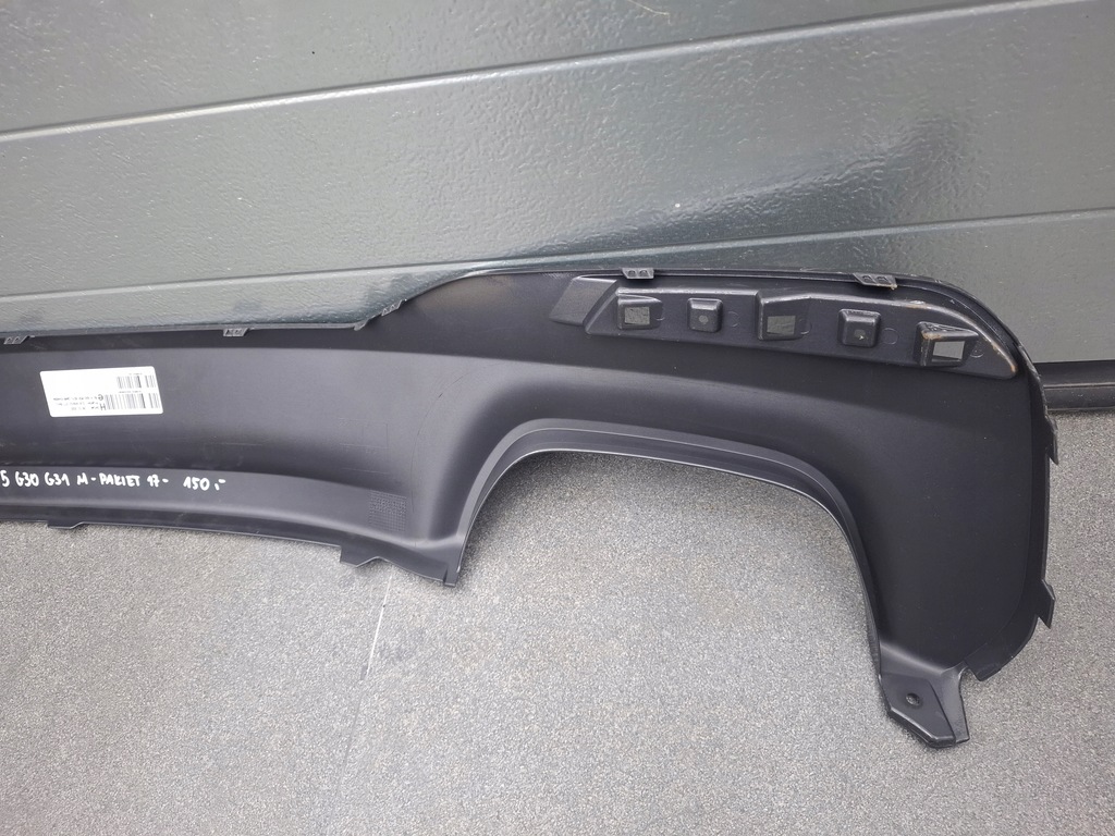 фото №9, Bmw 5 g30 g31 m-pakiet 17- дифузор накладка бампера задня заднього oryg