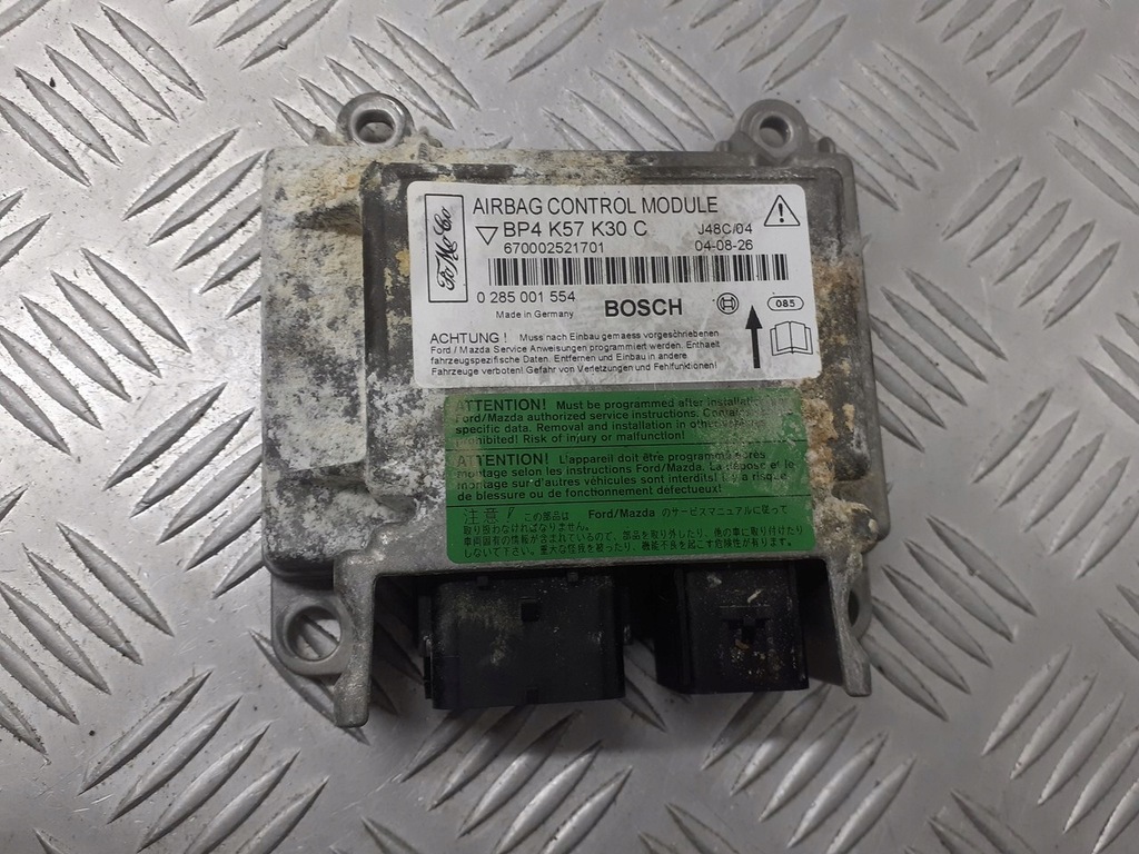 фото №1, Модуль подушка безопасности mazda 3 bk bp4k57k30c