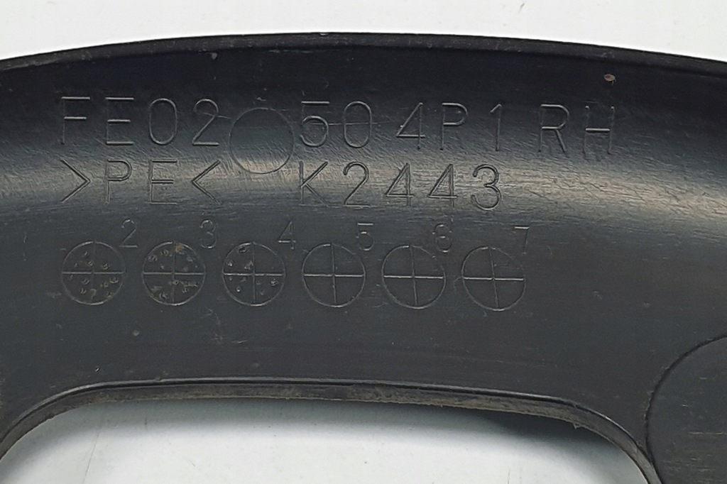 фото №3, Пластик защита крыла правый перед mazda rx-8 rx8 fe02-504p1