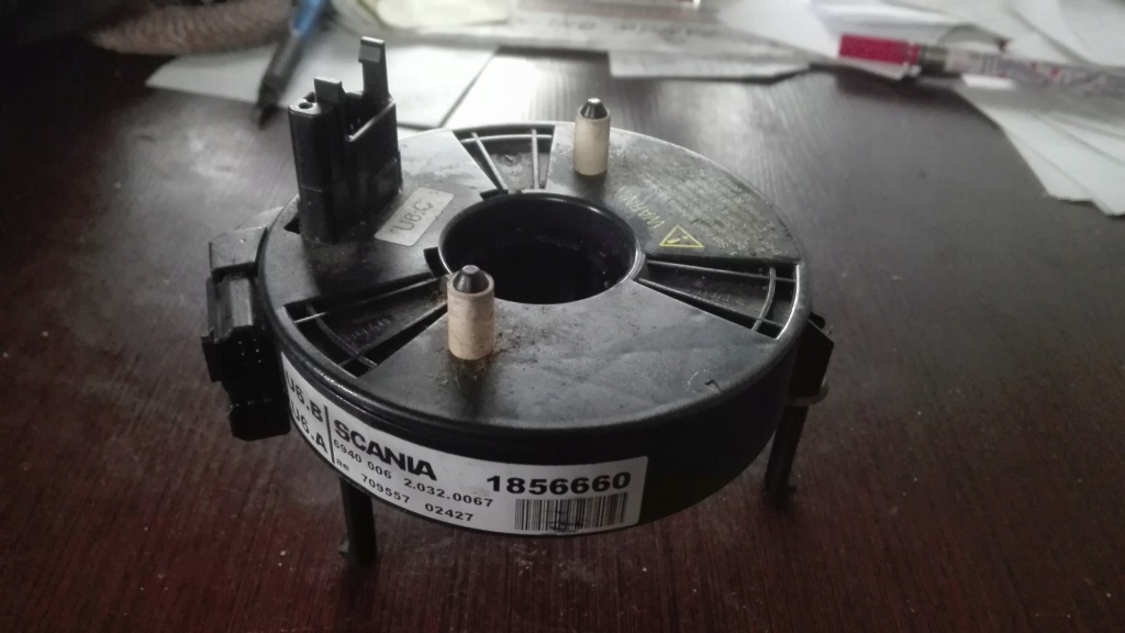 фото №2, Лента датчик kąta поворота scania r 1856660