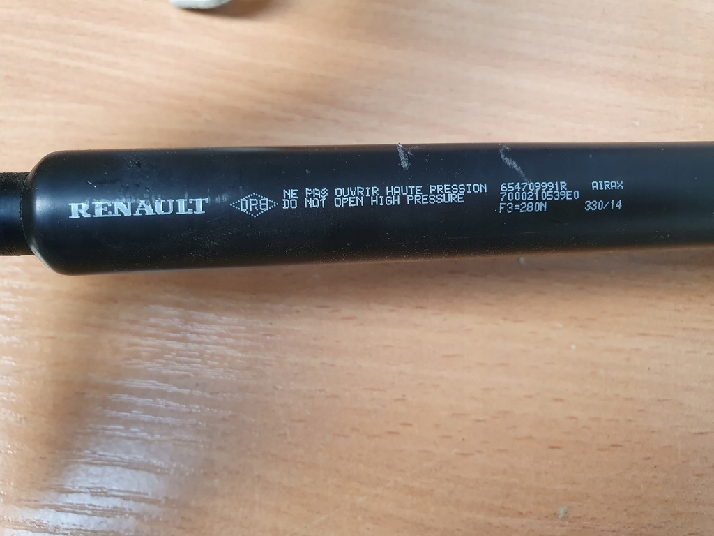 фото №8, Петля капот кронштейн 654011593r renault captur i