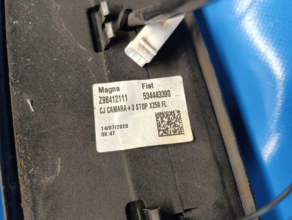 фото №7, Камера заднего вида fiat ducato iii lift jumper boxer 20r. фургон