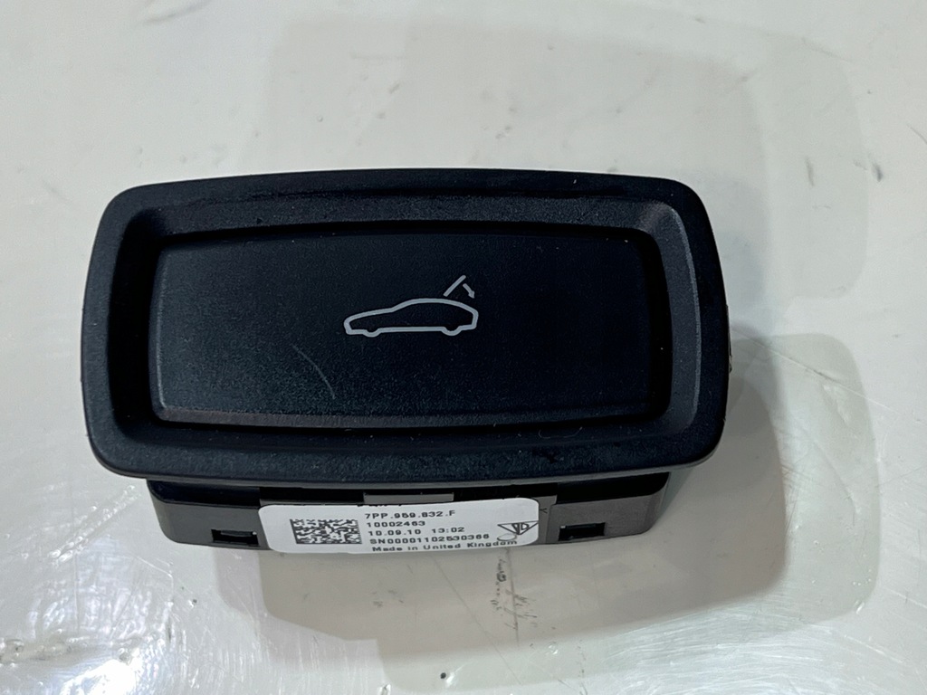 фото №1, Кнопка доводчик кришки porsche cayenne ii 7p5 7pp959832f