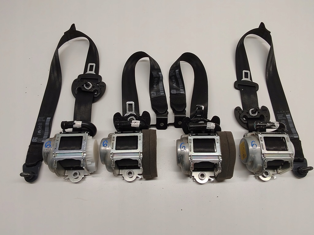 фото №1, Fiat doblo iii ремені безпеки передні задні оригінал seat ремені 2022-