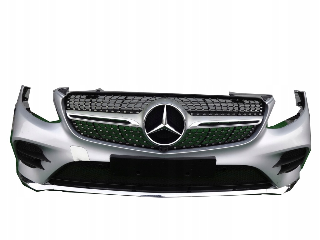 фото №1, Бампер перед передний mercedes glc w253 amg решётка радиатора