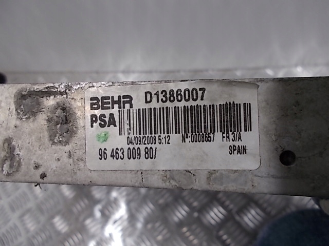 фото №11, Радиатор peugeot 407 607 citroen c5 c6 d1386007 оригинал