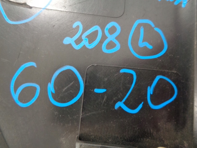 фото №6, Peugeot 208 заглушка крыла левая задняя