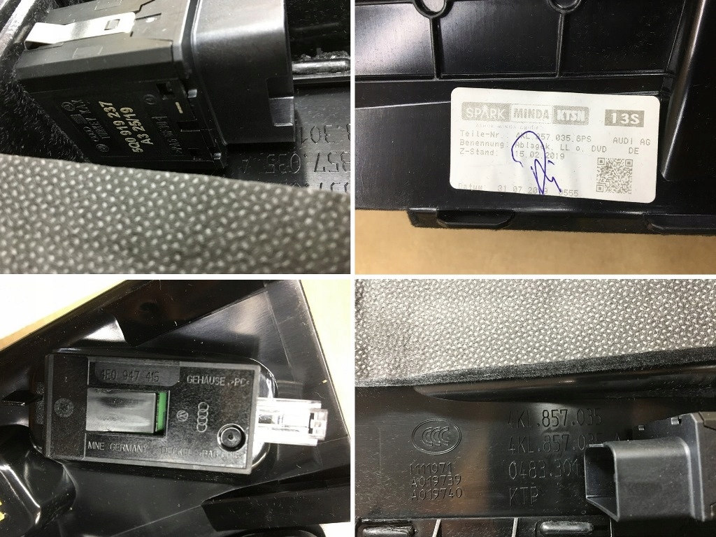 фото №10, Бардачок пасажира панелі audi e-tron 4kl857035 6ps