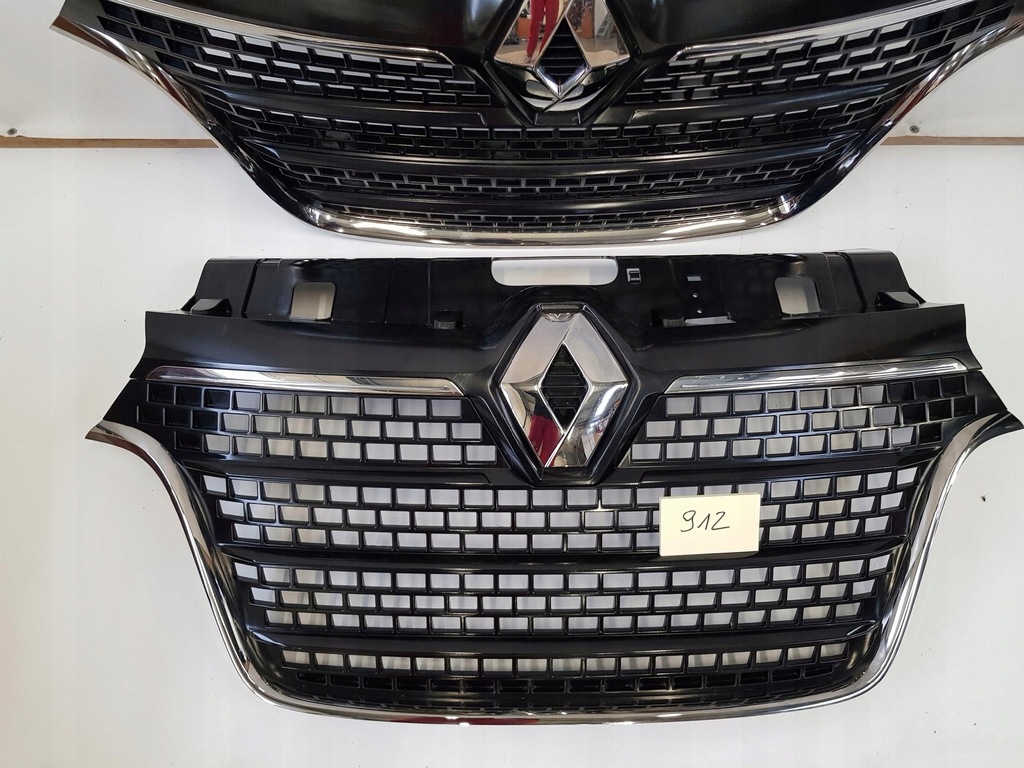 фото №2, Решітка радіатора решітка радіатора бампера renault master iv