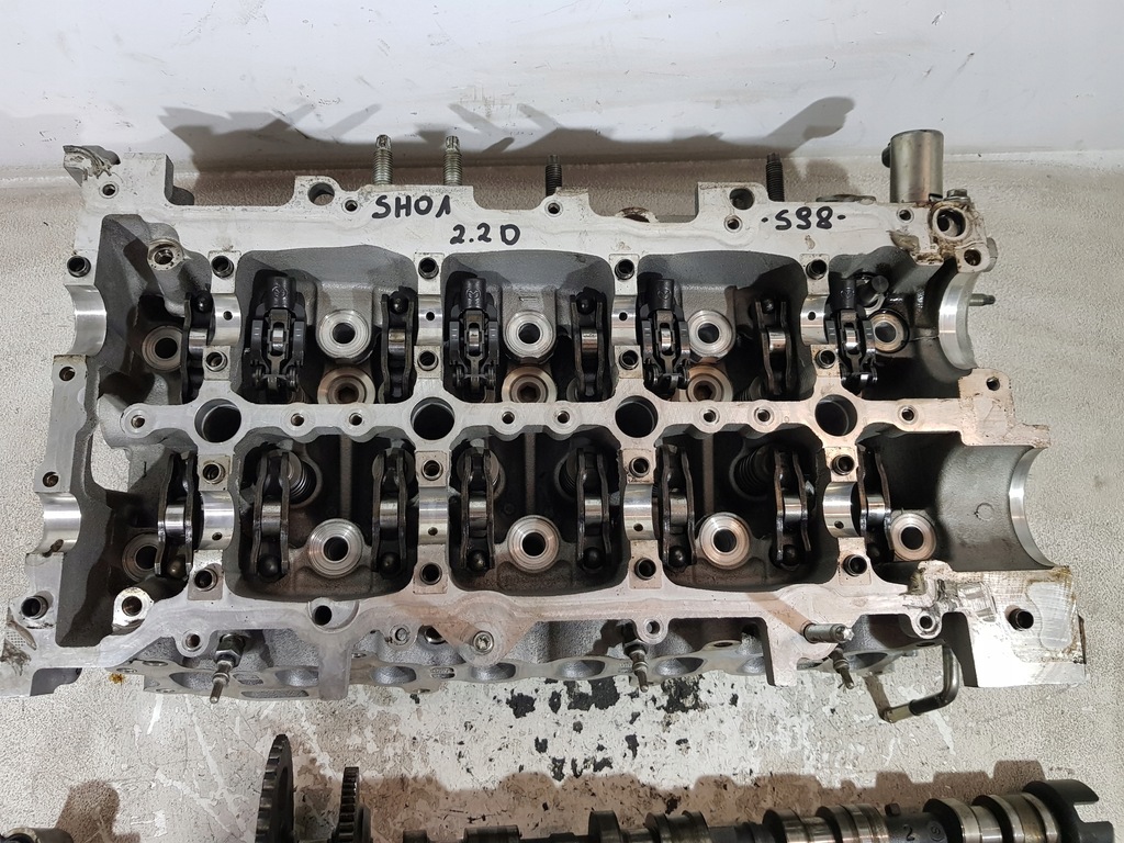 фото №10, Головка двигуна + вали mazda 3 6 cx-3 cx-5 2.2 d sh01 po відновлення