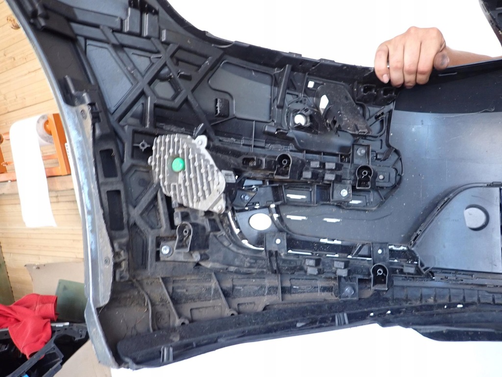 фото №11, Vw e-golf lift 16-19 бампер перед передний sprysk pdc