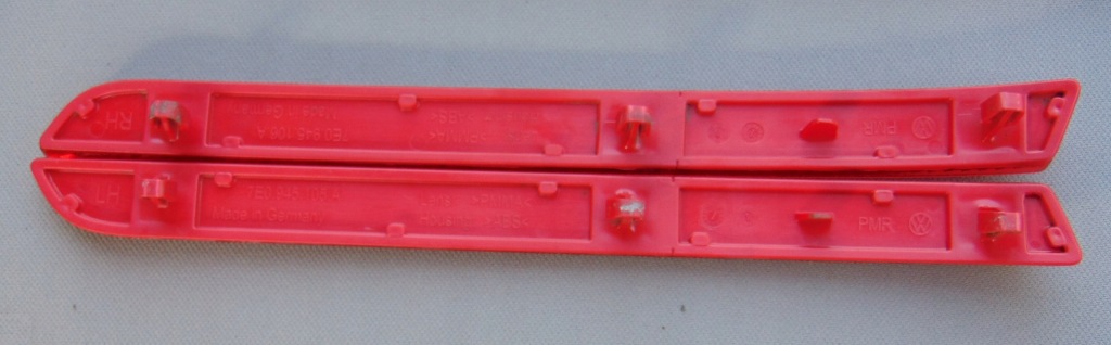 фото №9, Отражатель w бампер правый левый задняя vw transporter t6