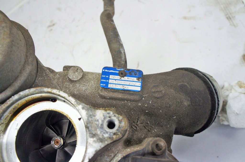 фото №6, Sr147 volvo v90 ii t5 16- 2.0i турбонагнетатель турбина 53039700546