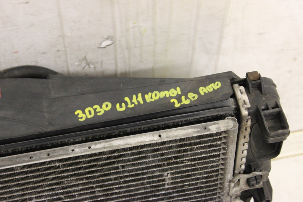 фото №7, Радиатор вентилятор mercedes w211 2.6 b автоматическая коробка передач