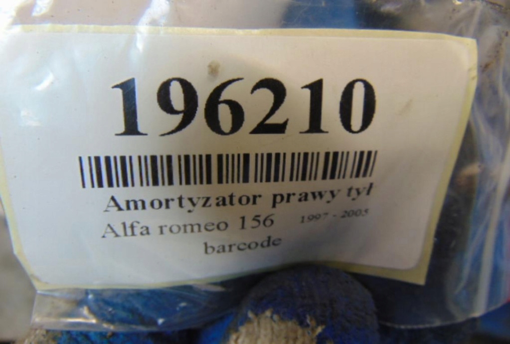 фото №5, Alfa romeo 156 1.9jtd амортизатор правый задняя