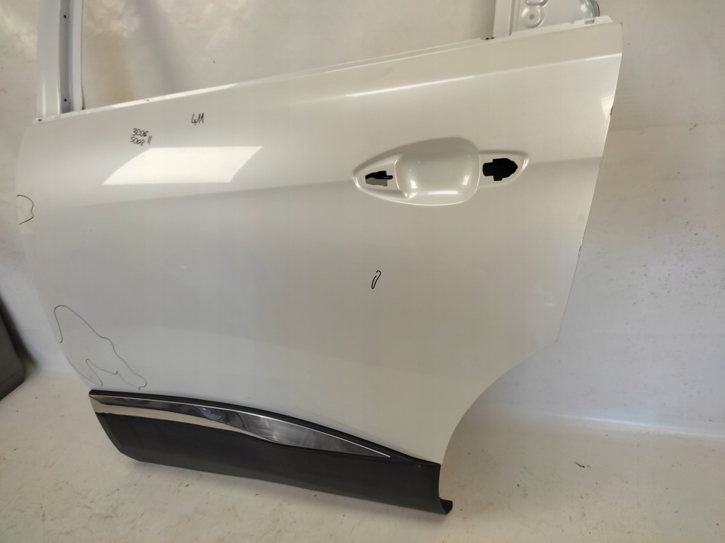 фото №9, Peugeot 5008 ii двері ліва задні задня 2016-