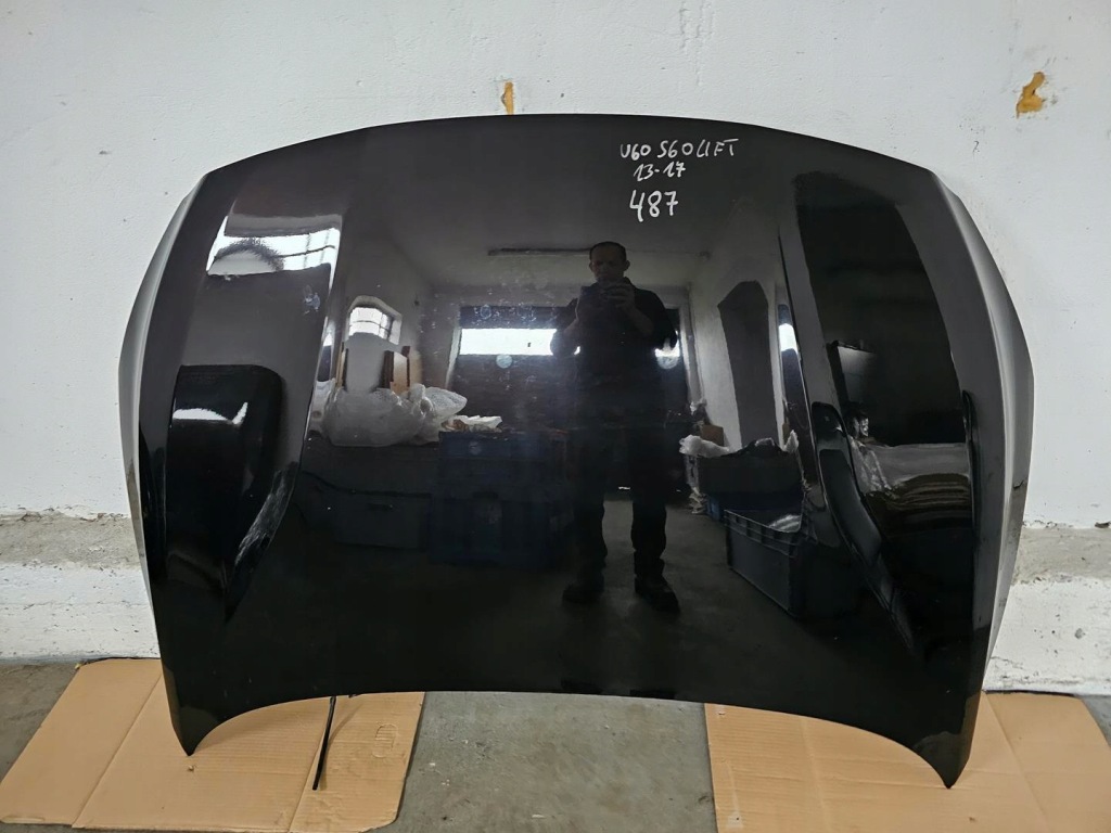 Капот крышка двигателя volvo v60 s60 рестайлинг  487 2013-2017 Цена