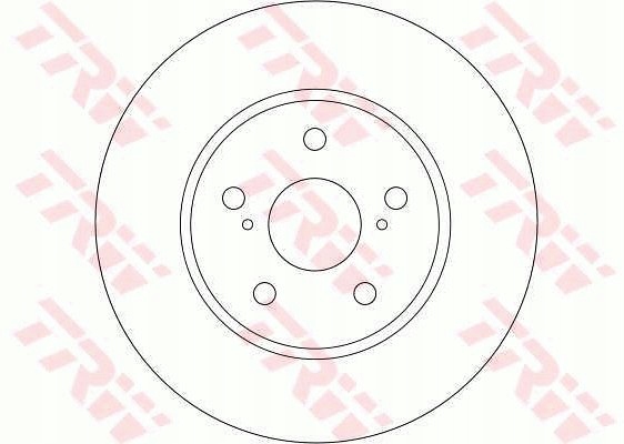 фото №4, Trw диск тормоза toyota p. camry