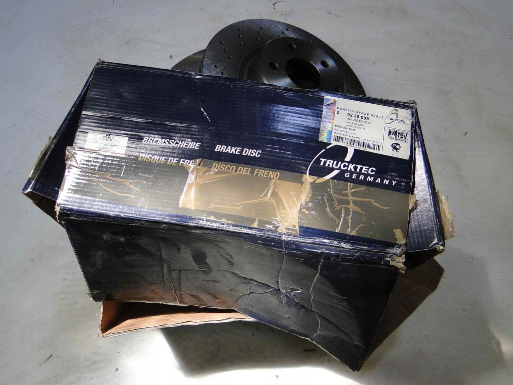 фото №11, Mercedes cl 215 диск передняя тормозные диски