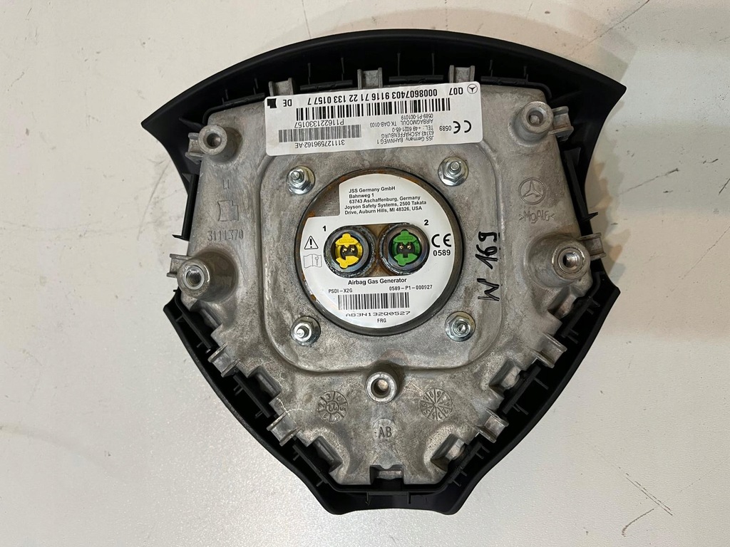 фото №7, Mercedes e klasa w169 подушка подушка безпеки керма