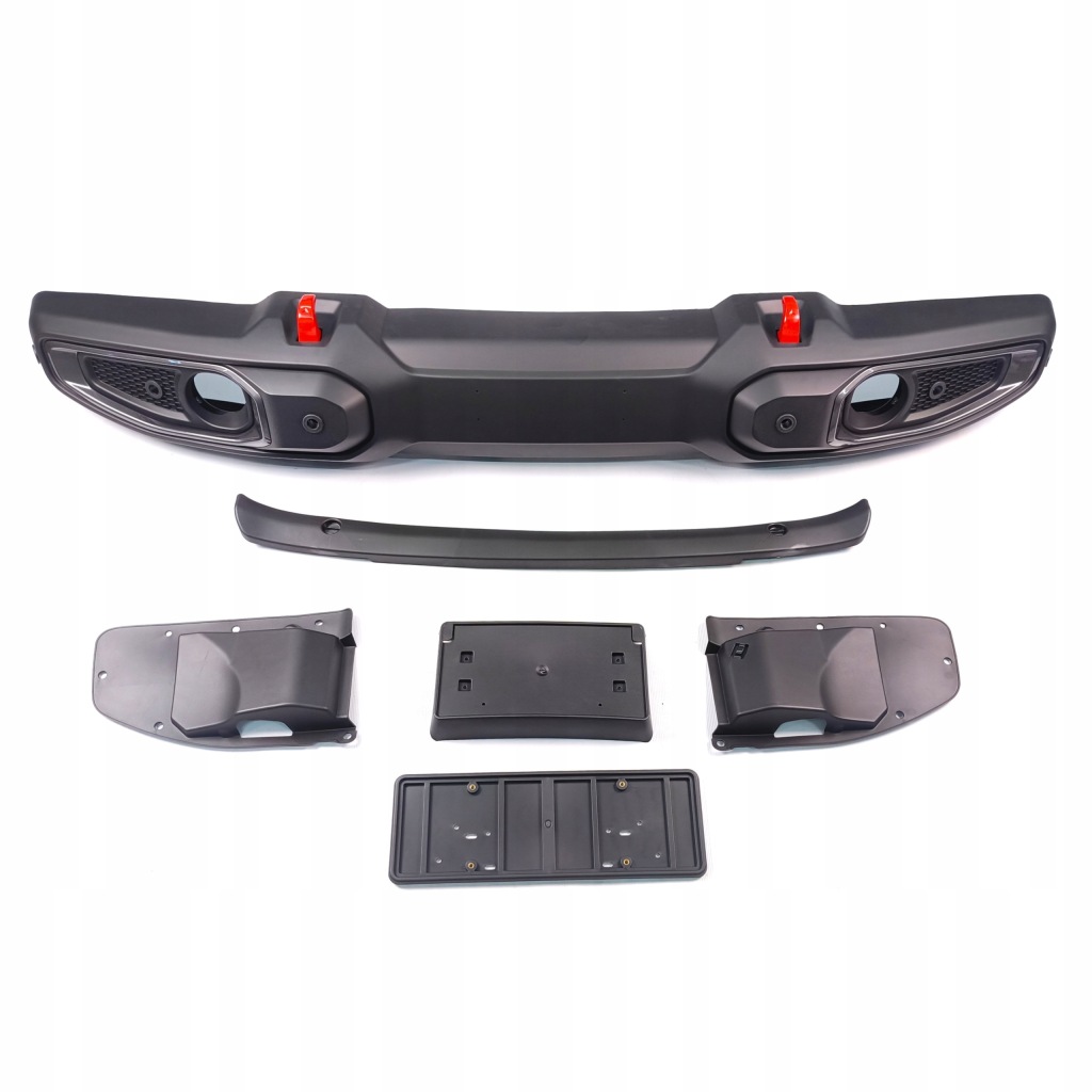 Бампер jeep wrangler jl rubicon перед пластик abs pdc с Разборки