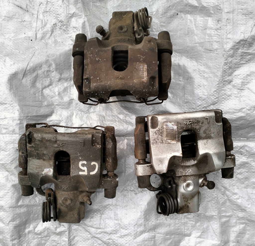 Суппорт задний задний  левый электрический citroen c5 iii 3.0 hdi 9657281280 Киев