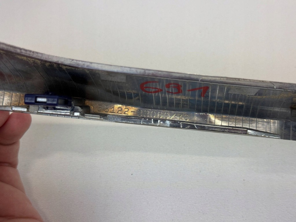 фото №14, Lexus es es300h 18-21 молдинг бампера хром решётка нижняя перед 5312233060