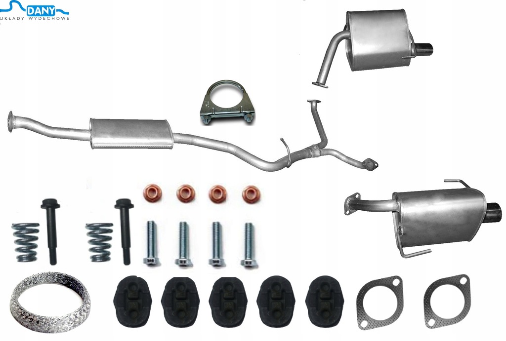 фото №1, Subaru forester 2.0 2.5 2008-0/0 гаситель комплект