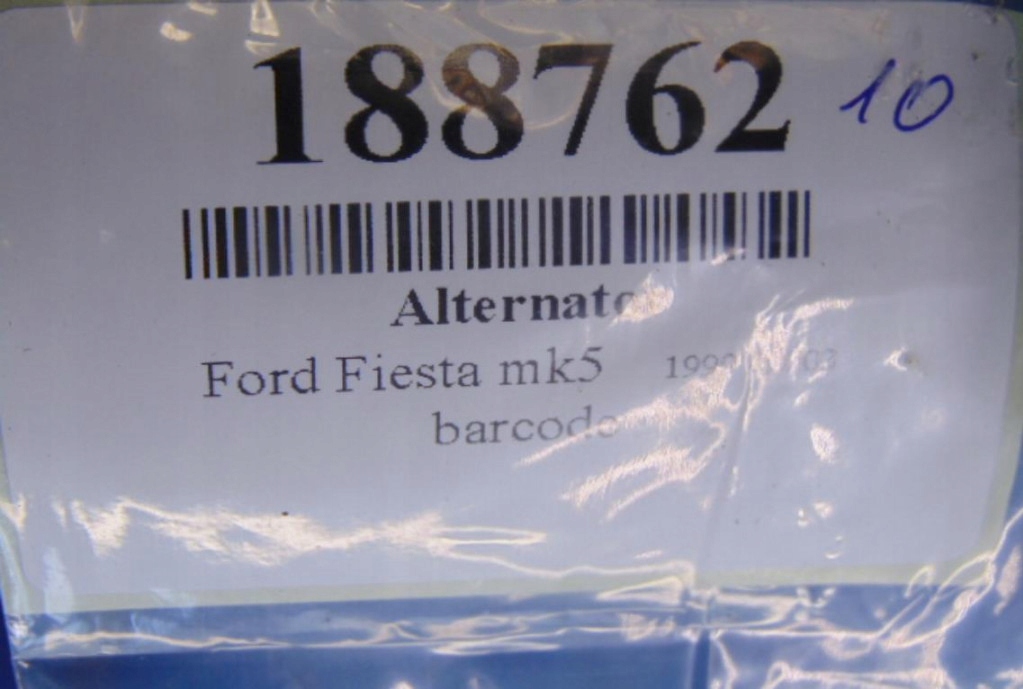 Ford fiesta mk5 генератор 1.3b a005ta6591 в Украине