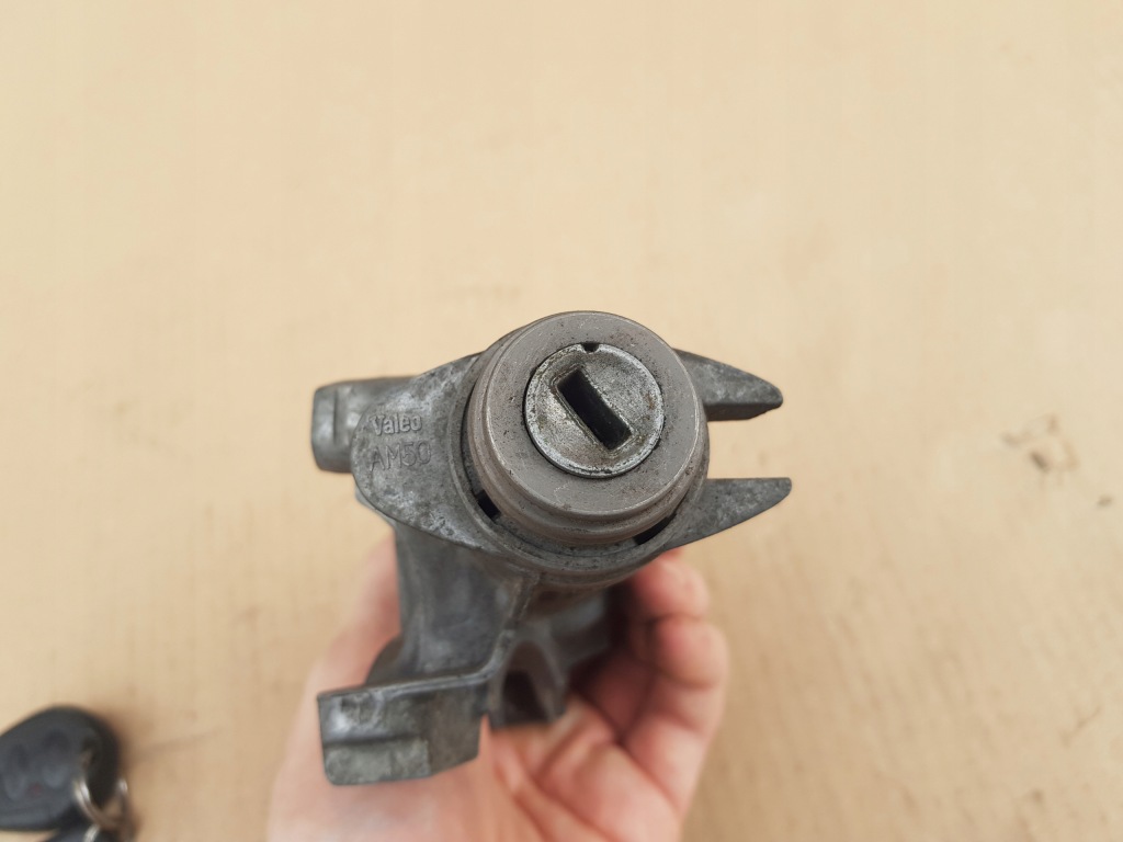 фото №8, Замок запалювання + 2 ключі vw audi seat skoda ford 4b0905851b sprawdzona справна