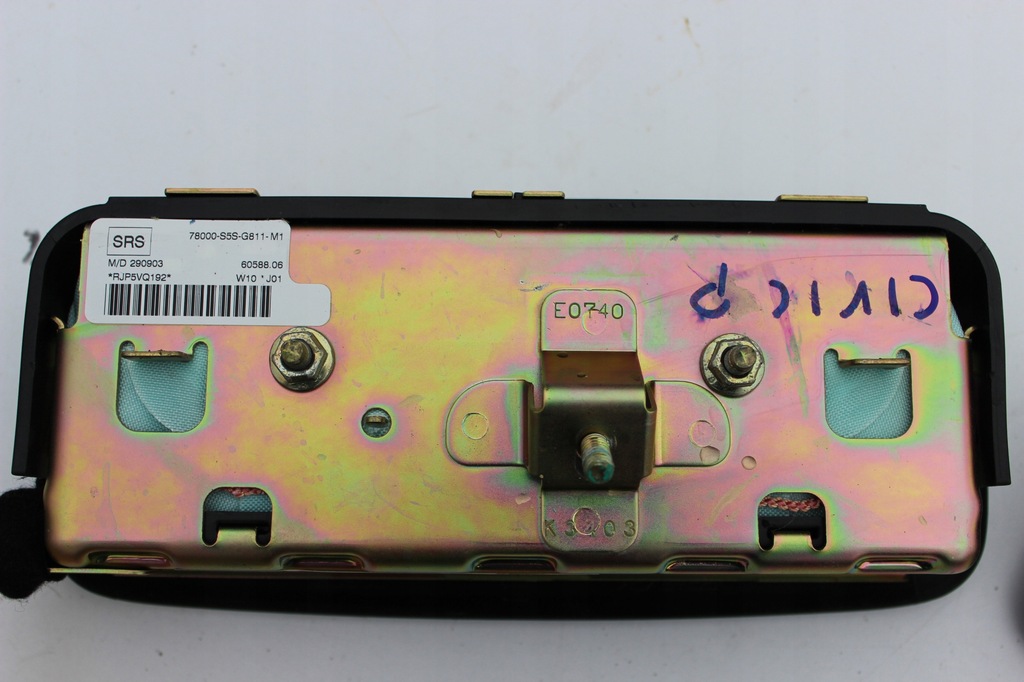 фото №5, Honda civic vii 2003 r-poduszki боковой с сидений