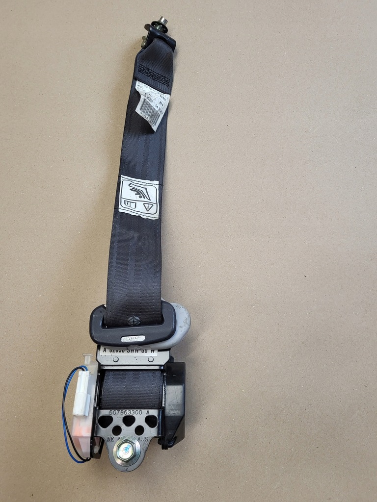 фото №10, Pas безопасности левый задняя honda crv iii lift 2009r. a82850-sww-g0 w