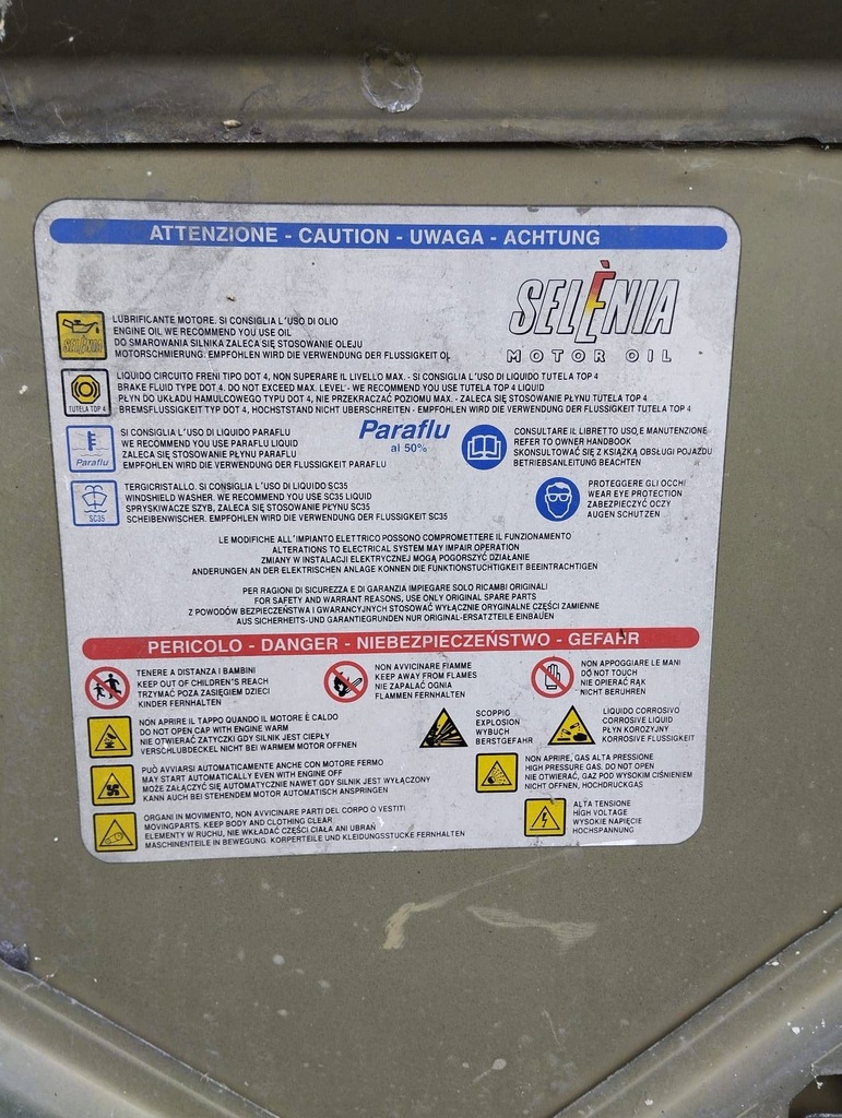 фото №11, Капот крышка двигателя fiat panda ii 03-12