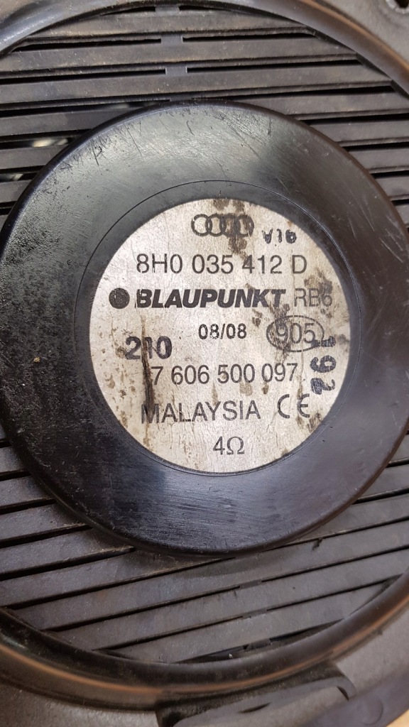 фото №3, Динамик дверь audi a4 b7