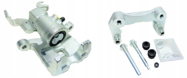 фото №1, Суппорт + скоба задняя правый mazda 6 gg gy gh 2002-2012