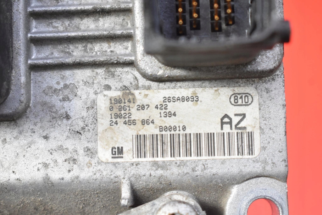 фото №10, Блок керування бортовий комп'ютер двигуна 24456864 az 0261207422 opel agila a 1.0 12v 58km