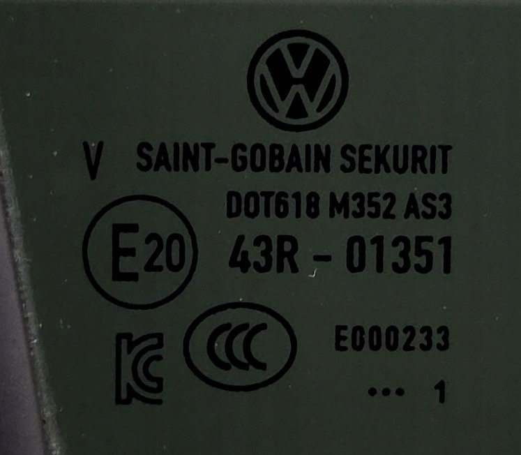 фото №9, Дверь правый правое задняя vw id4 id 4 11a833056 la7c