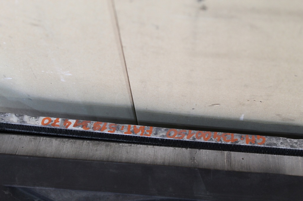 фото №4, Pas передній радіатор fiat qubo 1,3 mj