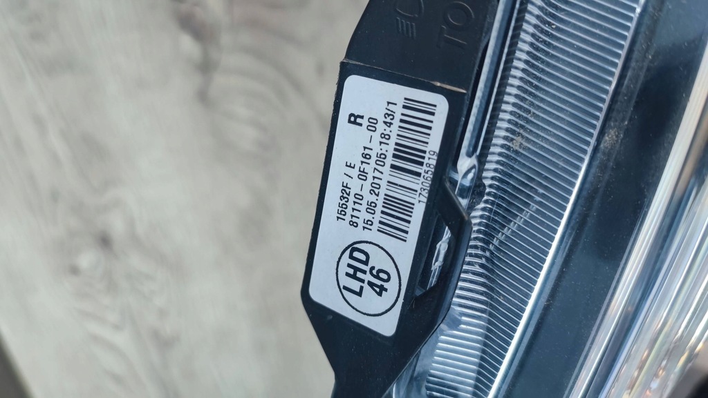 фото №9, Фара toyota verso 811100f161