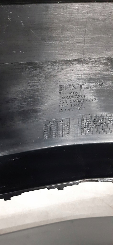 фото №15, Bentley continental gt бампер перед передній 3w8807221