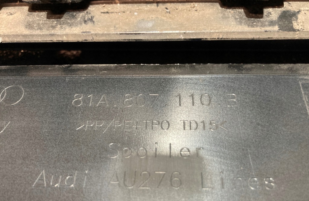 Бампер передній audi q2 s-line lift 81a Оригінал