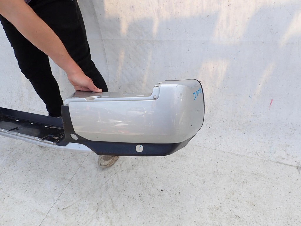 фото №6, Mitsubishi l200 v lift 19- бампер задняя задний pdc