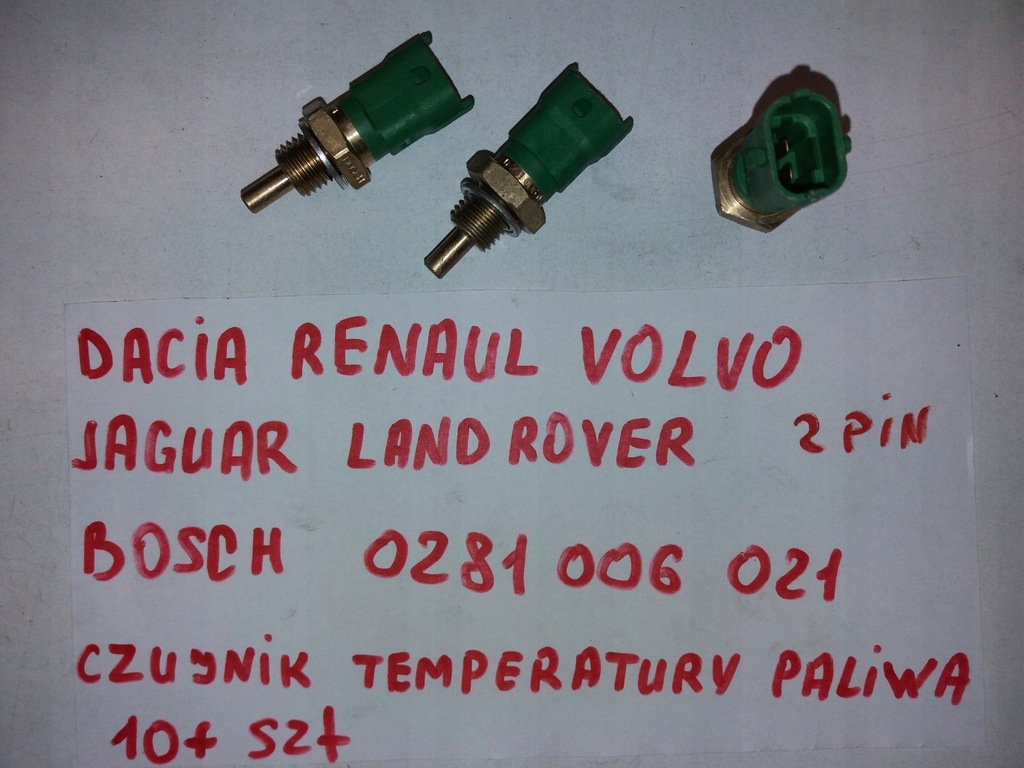 фото №1, Датчик температури пального clio logan 0281006021