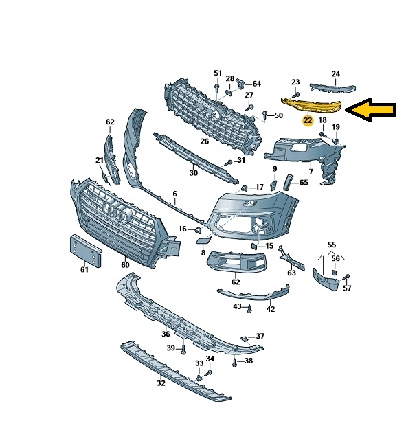 фото №14, Воздуховод воздуха audi q7 левая 4m0807157d