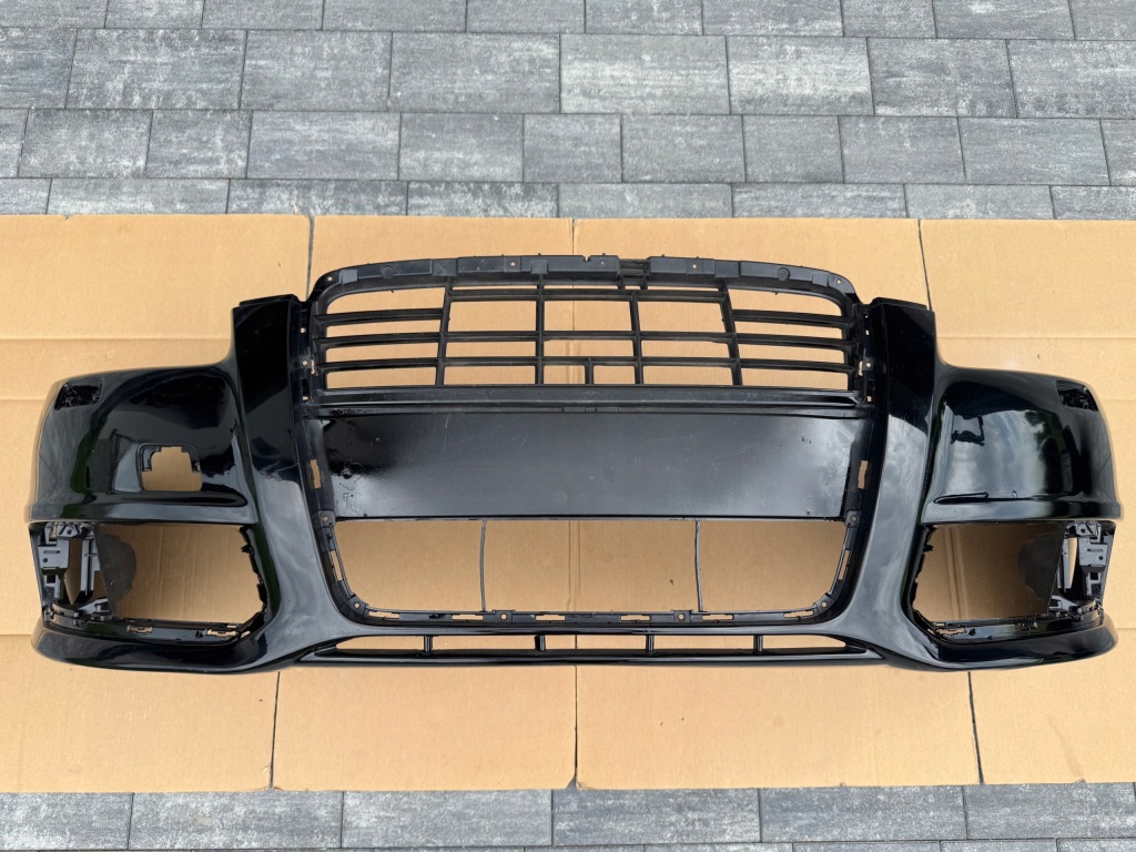 фото №1, Бампер перед audi a6 c6 lift омыватель оригинал хороший